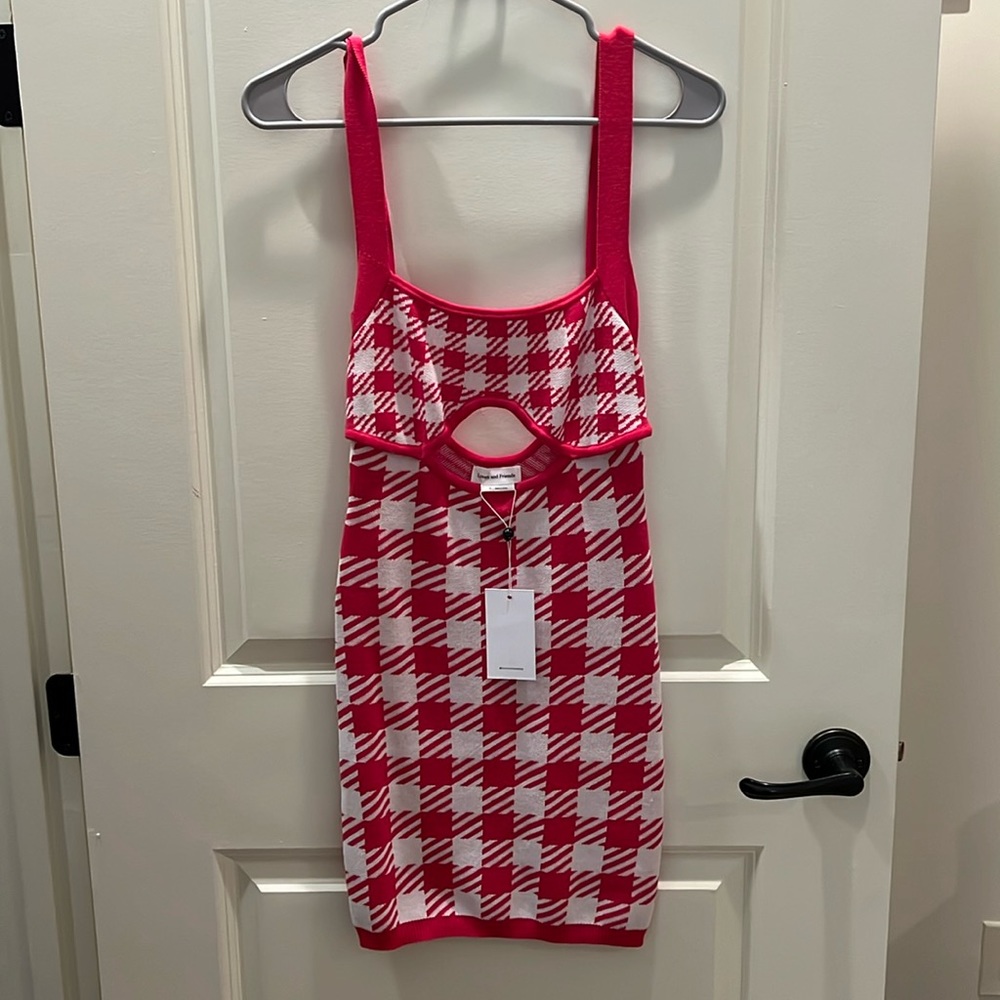 Lovers and Friends checkered dress